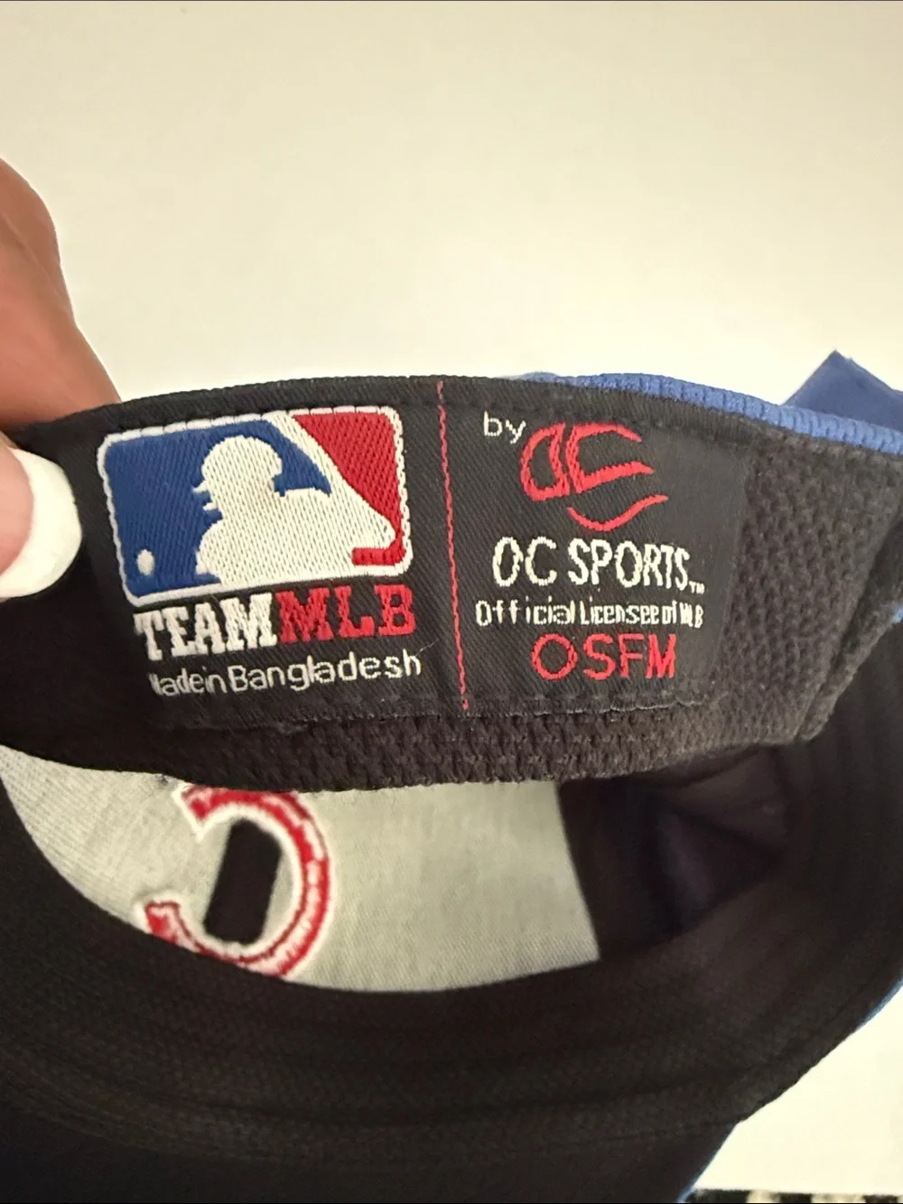 Chicago Cubs Team MLB Blue & Red Baseball Cap